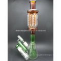 Wholesale Glass Water Pipe Glass pipe Zero X4 Detachable Quad Coil Glass Tube with Ash Catcher